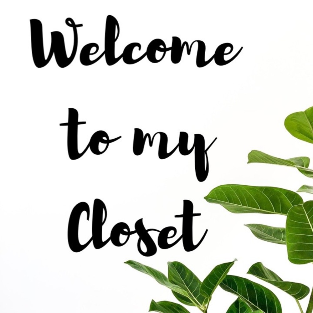 Hi!!! Welcome to my closet